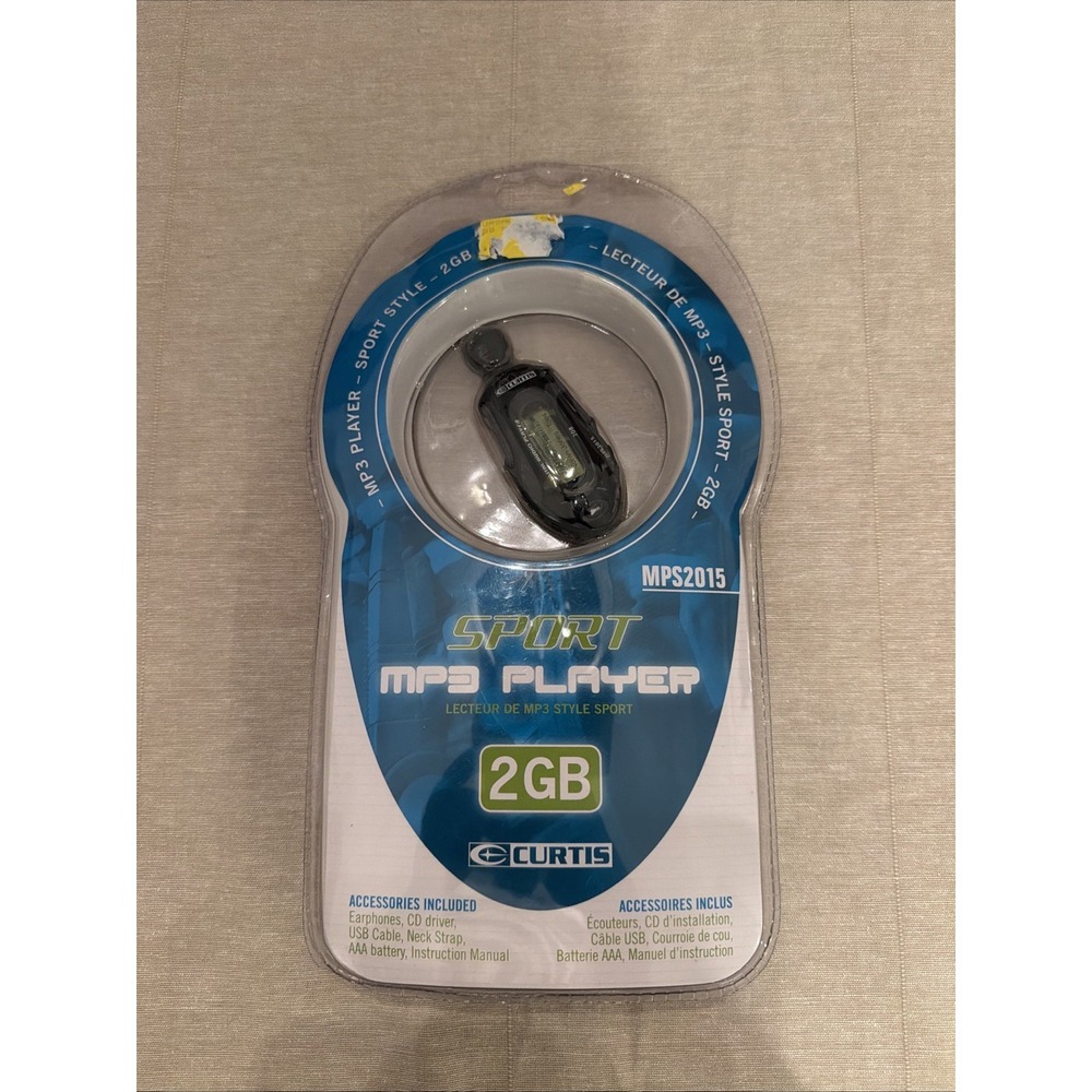 NEW in‎ Package Curtis Sport MP3 Player 2GB